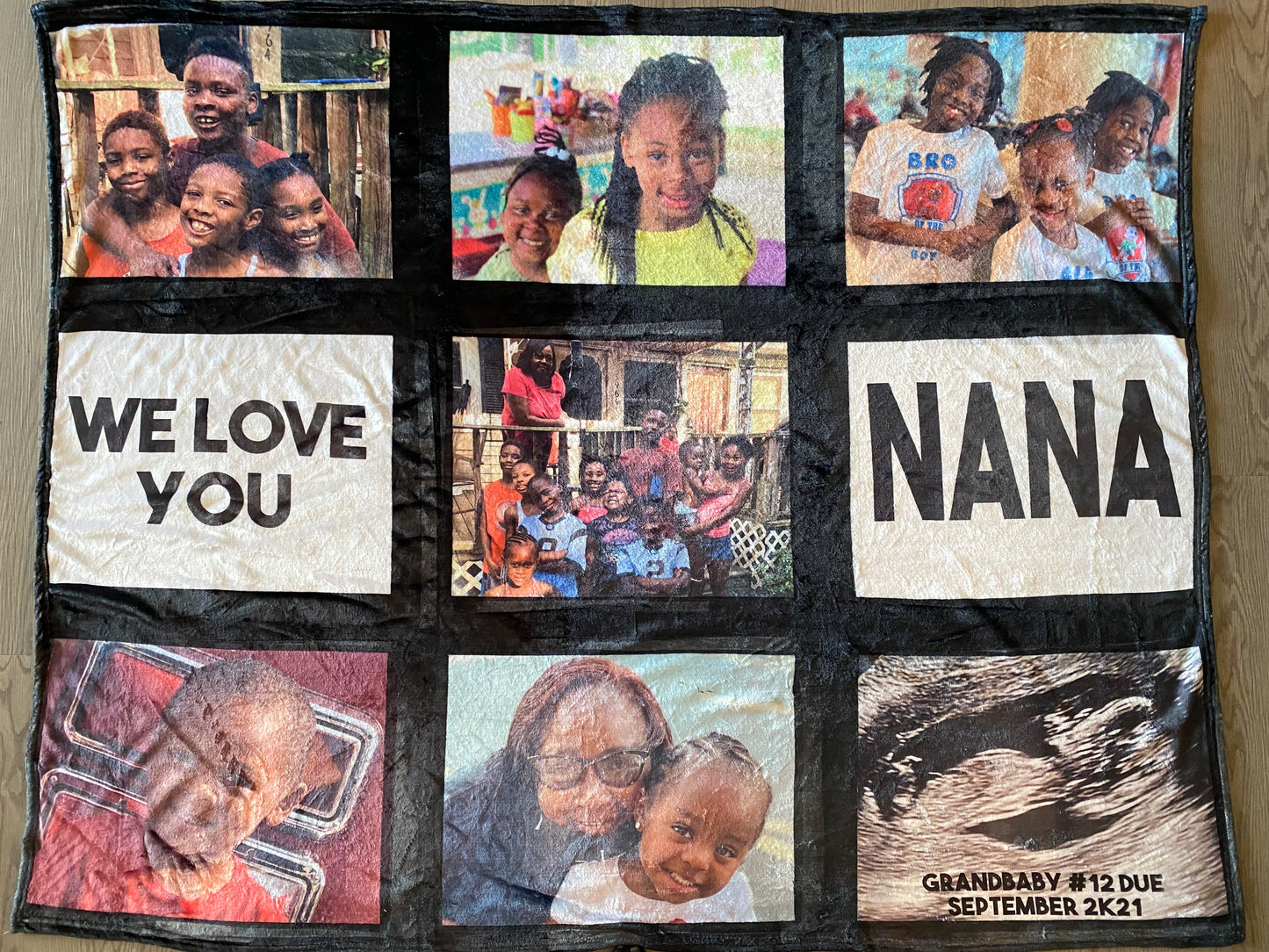 Panel Photo Blanket