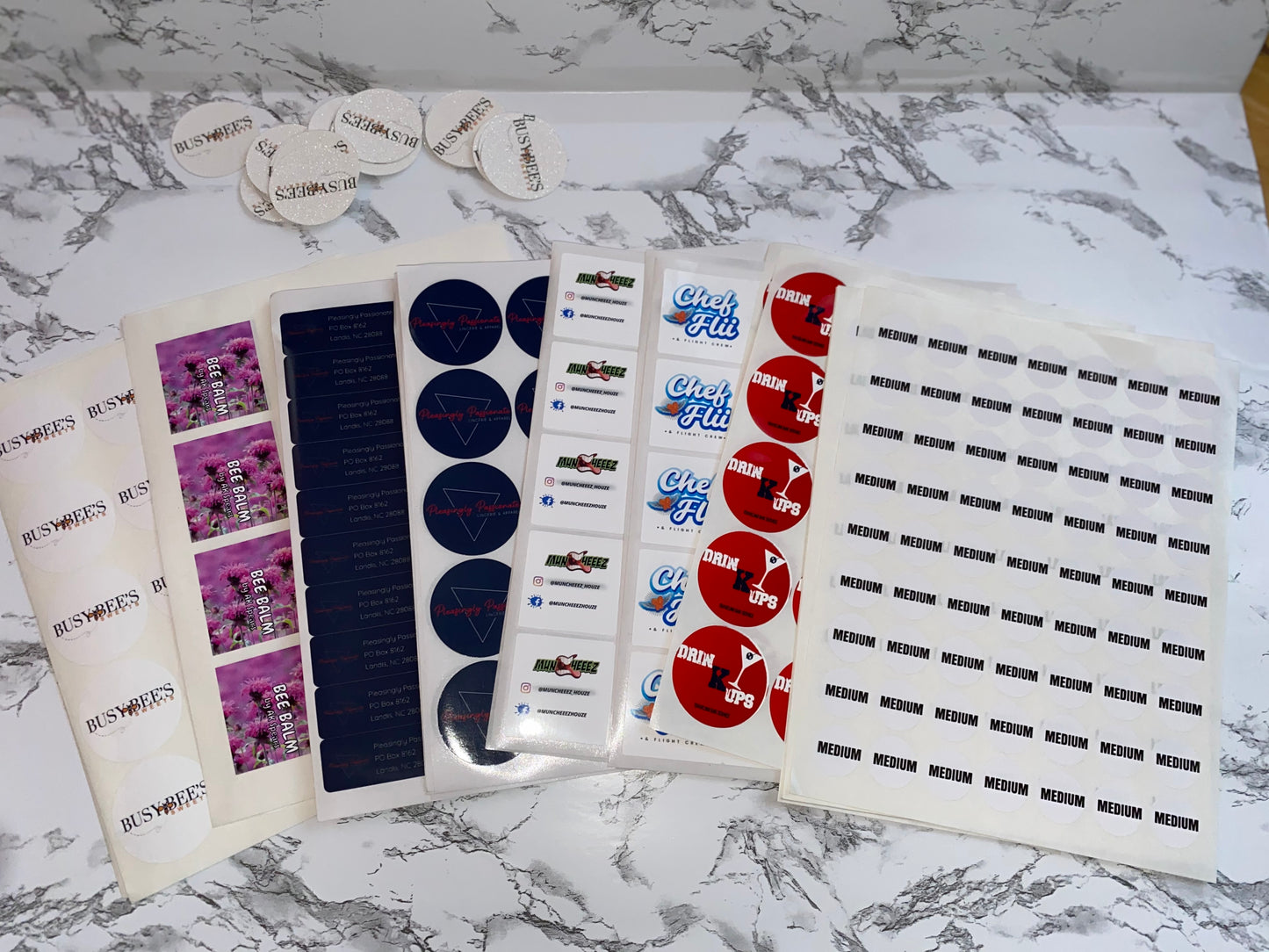 Custom labels