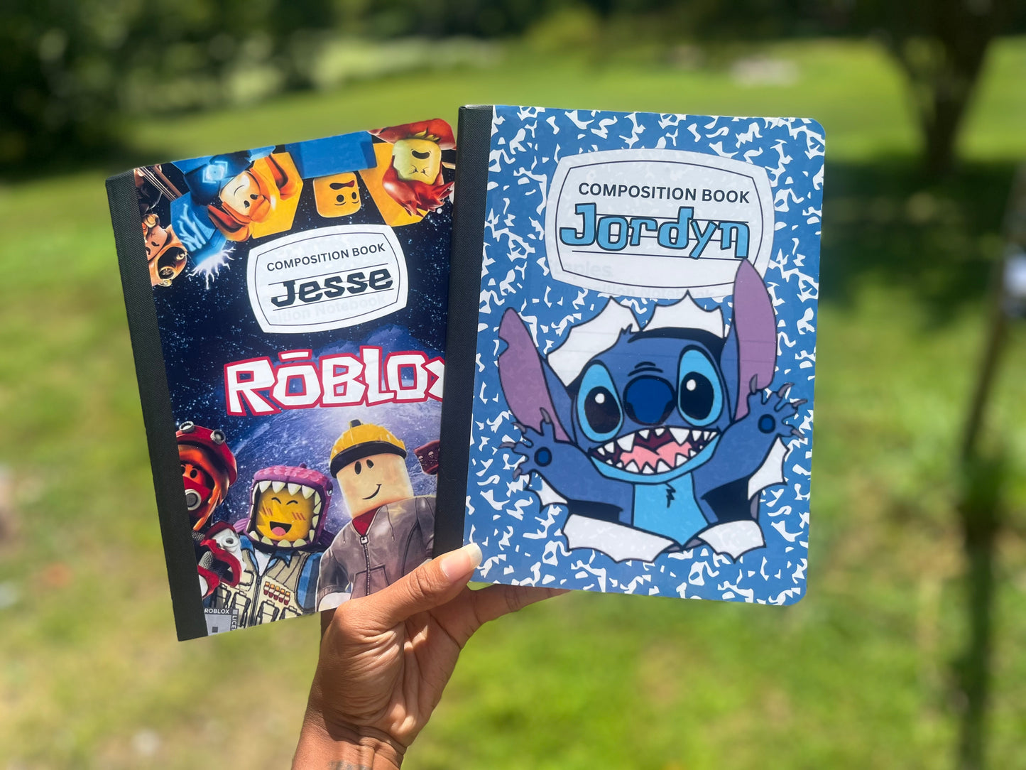 Custom Composition Notebook