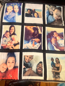 9 Panel Photo Blanket