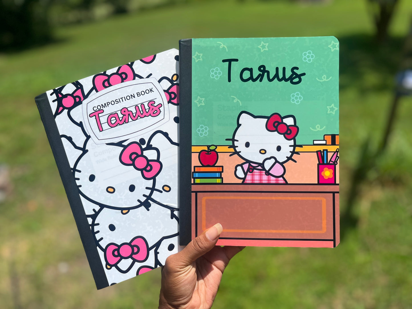 Custom Composition Notebook