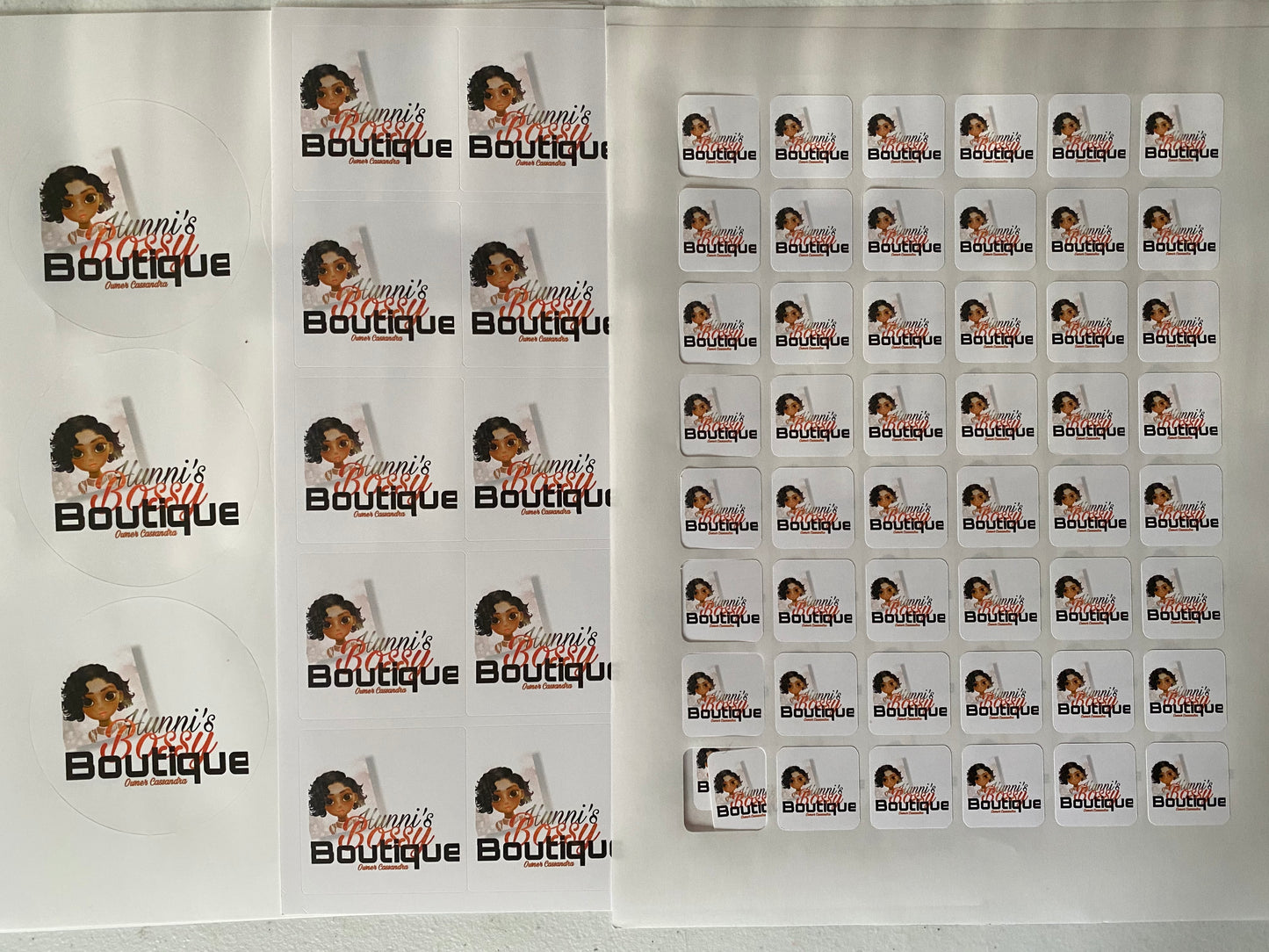 Custom labels